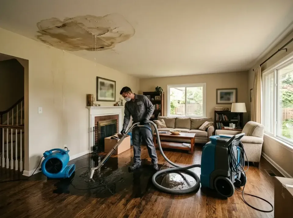 attic-pipe-burst-ceiling-drip-008 — frequently asked questions, Water Damage Restoration & Carpet Care in Mount Zion, IL